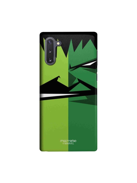 

macmerise Green & Black Marvel Hulk Printed Samsung Galaxy Note 10 Back Case