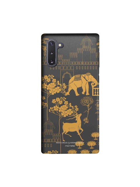 

macmerise Grey & Yellow Regal spectacle Sublime Samsung Note10 Back Cover