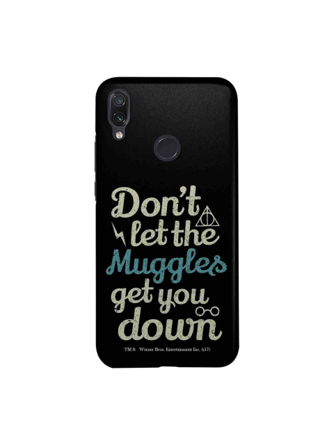 

macmerise Black & Grey Harry Potter Muggle Theory Xiaomi Redmi Note 7 Pro Back Case