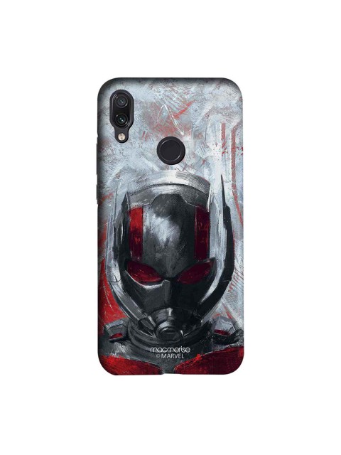 

macmerise Silver-Toned & Black Marvel Comics Art Antman Sublime Xiaomi Redmi Note 7 Pro Case