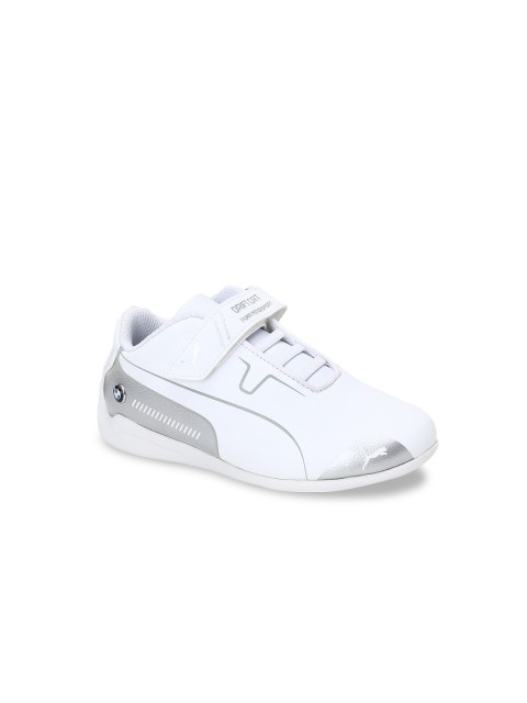

PUMA Motorsport Unisex Kids White Slip-On BMW MMS Drift Cat 8 V PS Sneakers