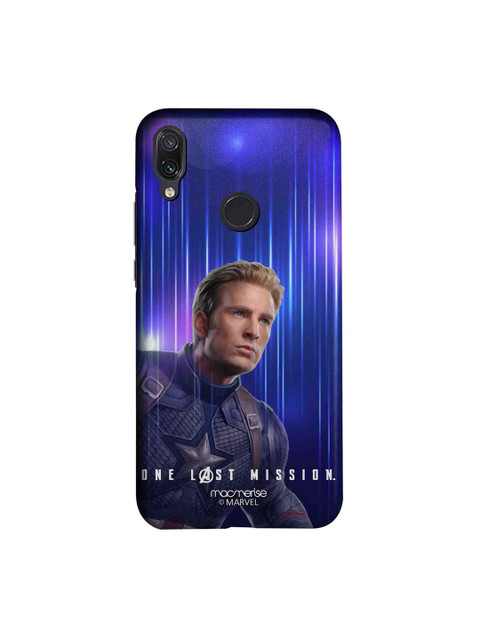 

macmerise Blue & Beige Marvel Comics One Last Mission Sublime Xiaomi Redmi Note 7 Pro Case