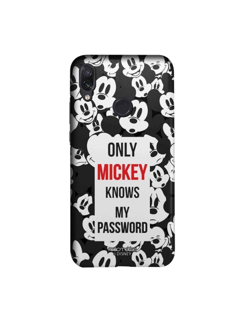 

macmerise White & Black Disney Mickey My Password Sublime Xiaomi Redmi Note 7 Pro Case