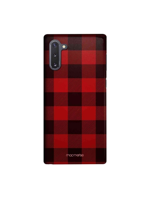

macmerise Red & Black Checkmate Sublime Samsung Galaxy Note 10 Back Case