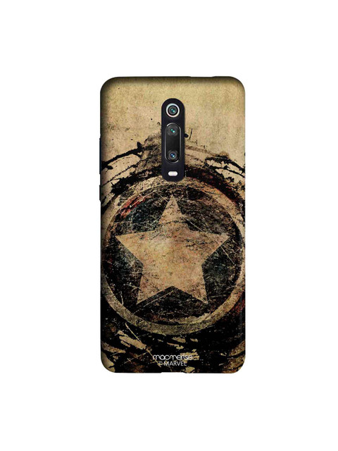 

macmerise Black & Brown Marvel Comics Symbolic Captain Shield Sublime Xiaomi Redmi K20 Pro Back Case