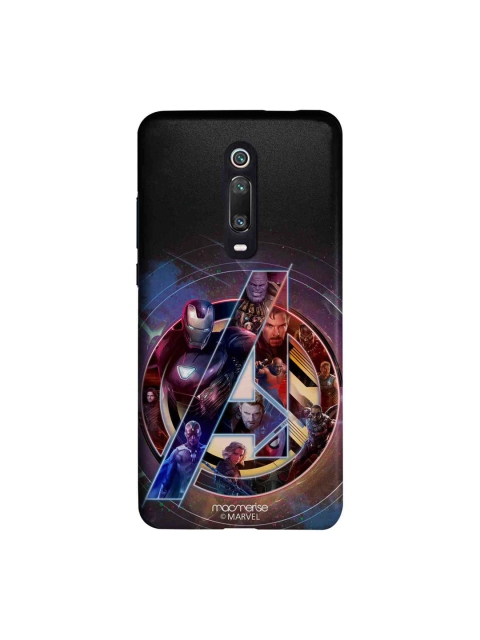 

macmerise Blue Marvel Comics Avengers Infinity World Xiaomi Redmi K20 Pro Back Case, Black