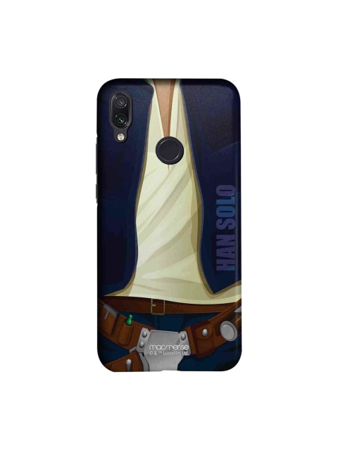 macmerise Navy Blue & Beige Star Wars Attire Han Sublime Xiaomi Redmi Note 7 Pro Case