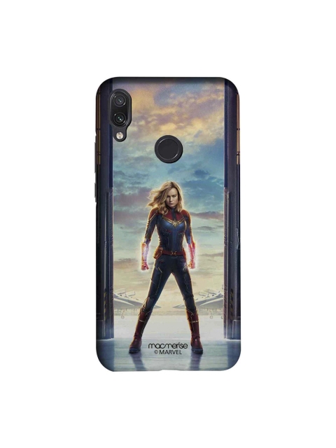 macmerise Blue & Red Marvel Comics Captain Marvel Poster Sublime Xiaomi Redmi Note 7 Pro Case
