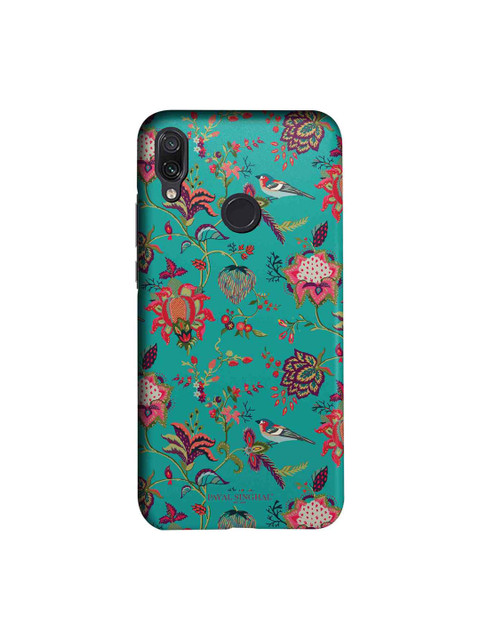 

macmerise Teal Green & Pink Payal Singhal Chidiya Xiaomi Redmi Note 7 Pro Back Case