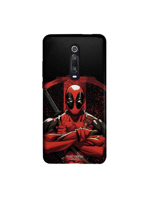 

macmerise Black & Red Marvel Comics Deadpool Stance Xiaomi Redmi K20 Pro Back Case