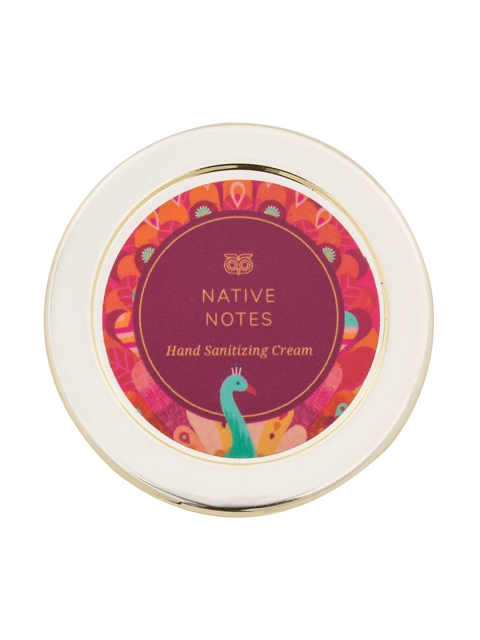 

Chumbak Native Notes Hand Sanitizing Cream 50 g, Maroon