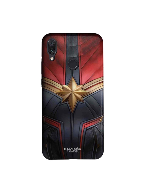 

macmerise Red & Navy Blue Marvel Comics Suit Up Captain Sublime Xiaomi Redmi Note 7 Pro Case
