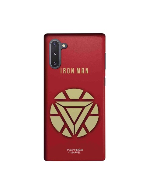 

macmerise Red & Beige Marvel Ironman Printed Samsung Note 10 Back Case