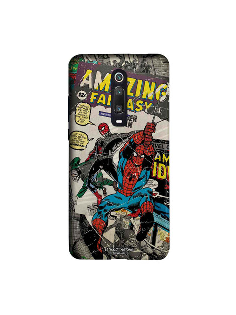 

macmerise Grey & Red Marvel Comics Spidey Sublime Xiaomi Redmi K20 Pro Back Case