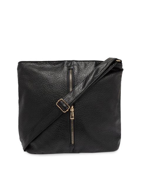 

Satchel Bags Black Solid Shoulder Bag