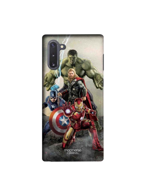 

macmerise Blue & Red Marvel Comics Time To Avenge Samsung Galaxy Note 10 Back Case