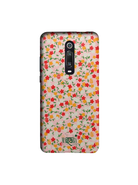 

macmerise Pink & Red Masaba Dense Floral Sublime Xiaomi Redmi K20 Pro Back Case