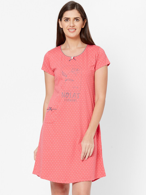 

Juliet Pink Printed Nightdress