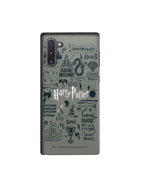 

macmerise Grey & Green Harry Potter Infographic Samsung Galaxy Note 10 Back Case