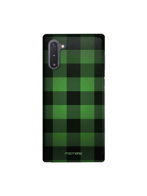 

macmerise Green & Black Checkmate Sublime Samsung Galaxy Note 10 Back Case