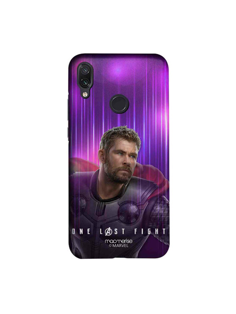 

macmerise Pink & Grey Marvel Comics One Last Fight Sublime Xiaomi Redmi Note 7 Pro Back Cover