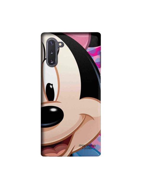 

macmerise Beige & Black Disney Zoom Up Minnie Sublime Samsung Galaxy Note 10 Back Case