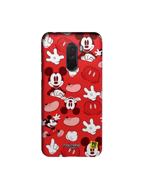 

macmerise Red & Black Disney Mickey Classic Sublime Xiaomi Poco F1 Back Case