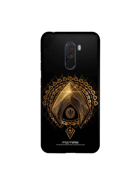 

macmerise Blue & Brown Aquaman Logo Xiaomi Poco F1 Back Case, Black