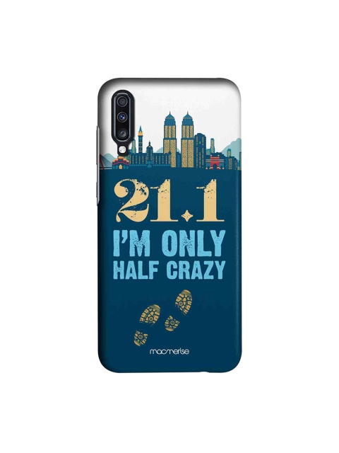 

macmerise Blue & White Half Crazy Sublime Samsung Galaxy A70 Back Case