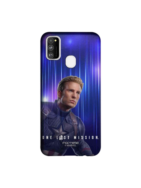 

macmerise Blue Marvel Comics One Last Mission Sublime Samsung Galaxy M30S Back Case