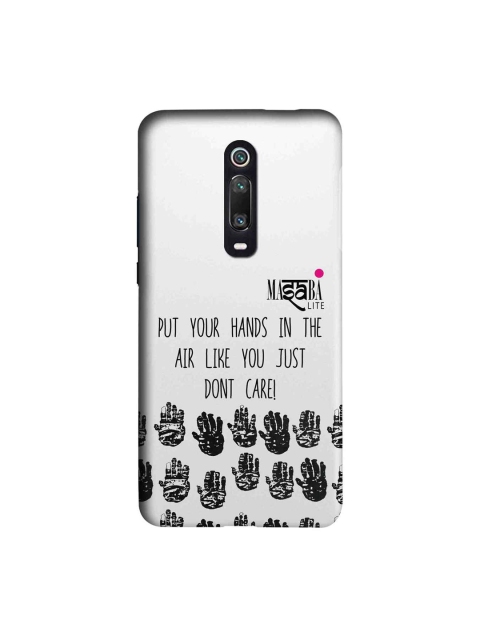 macmerise White & Black Masaba Hands Up Sublime Xiaomi Redmi K20 Pro Back Case