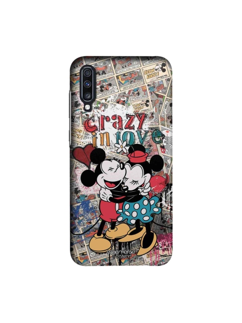 

macmerise Beige & Red Disney Crazy In Love Sublime Samsung Galaxy A70 Back Case