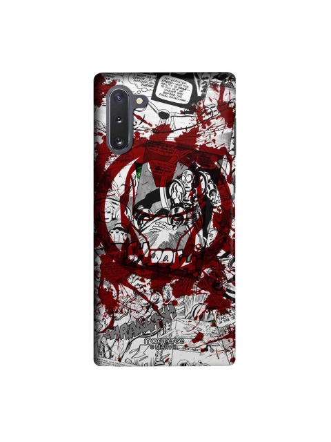 

macmerise Red & Black Marvel Comics Splash Out Ironman Sublime Samsung Galaxy Note 10 Back Case