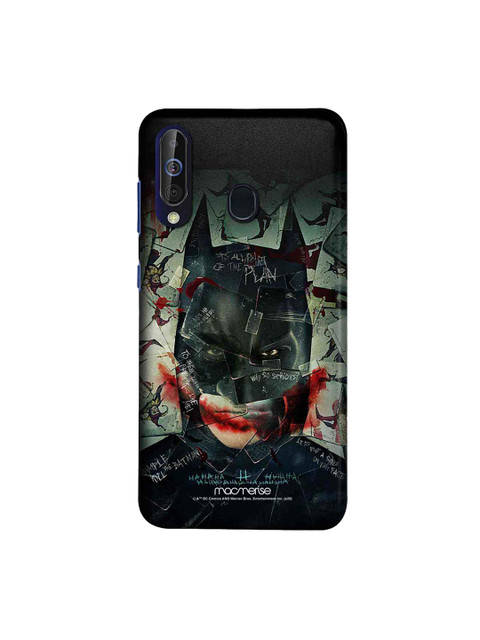 

macmerise Black & Red DC Comics Bat Joker Graffiti Samsung Galaxy A60 Back Case