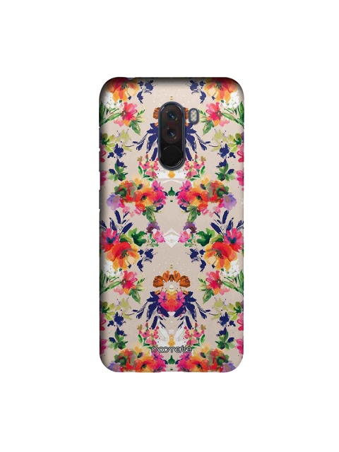 

macmerise Beige & Green Floral Symmetry Sublime Xiaomi Poco F1 Back Case