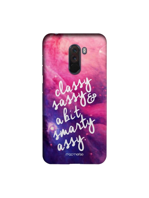

macmerise Pink & Blue Smarty Assy Xiaomi Poco F1 Back Case