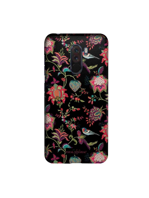 

macmerise Black & Pink Payal Singhal Chidiya Sublime Xiaomi Poco F1 Back Case
