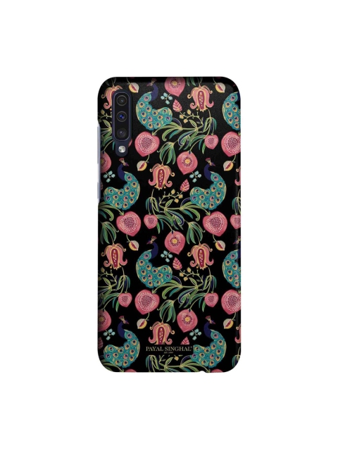 

macmerise Black & Green Payal Singhal Aar & Mor Black Sublime Samsung A50 Back Cover