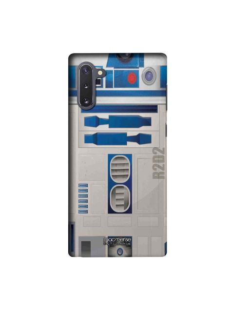 

macmerise Grey & Blue Star Wars Attire R2D2 Sublime Samsung Note 10 Back Case
