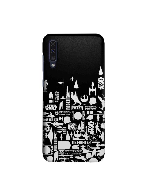 

macmerise Black & White Star Wars Era Sublime Samsung Galaxy A50 Back Case