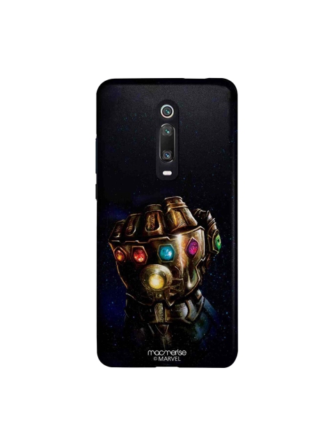 macmerise Black & Gold-Toned Marvel Comics The Gauntlet Punch Sublime Xiaomi Redmi K20 Pro Back Case