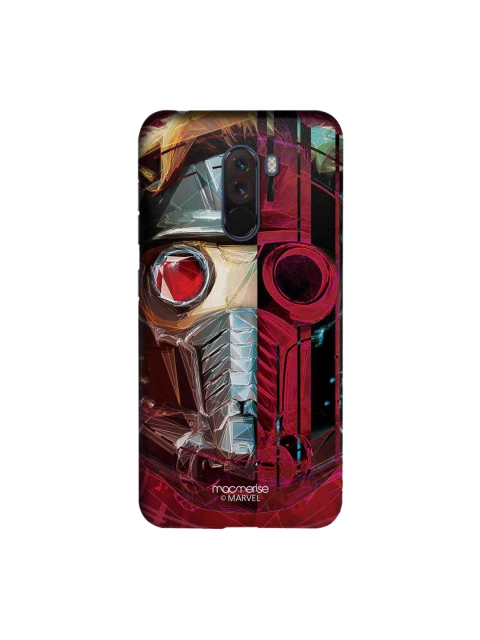 

macmerise Red & Blue Marvel Comics Grunge Suit Star Lord Sublime Xiaomi Poco F1 Back Case