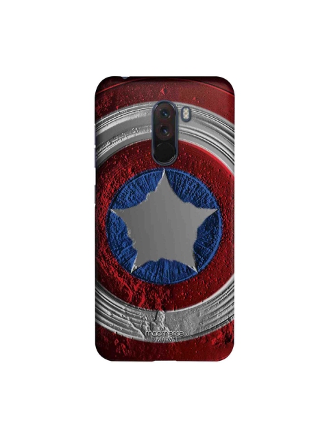 

macmerise Red & Grey Marvel Comics Stoned Shield Sublime Xiaomi Poco F1 Back Case