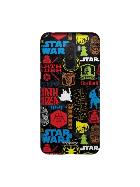 

macmerise Multicoloured Star Wars Mashup Sublime Sublime Xiaomi Poco F1 Back Case, Black