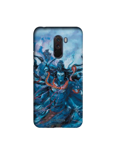 

macmerise Blue & Grey Graphic India Shiva Tandav Sublime Xiaomi Poco F1 Back Case