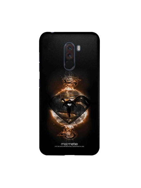 

macmerise Black & Yellow DC Comics Superman Rage Sublime Xiaomi Poco F1 Back Case