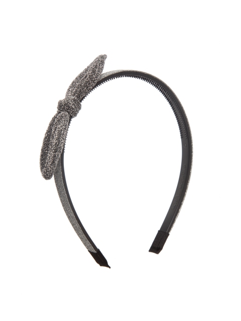 

Stoln Silver-Toned Bow Embellished Hairband