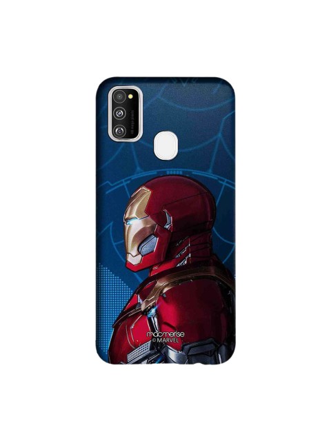 

macmerise Blue & Red Marvel Comics Iron Man Side Armor Sublime Samsung Galaxy M30S Back Case