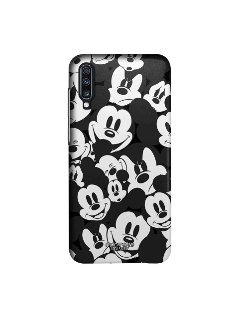 

macmerise Unisex Multiamacmerise Black & White Disney Mickey Smileys Sublime Samsung Galaxy A70 Back Case