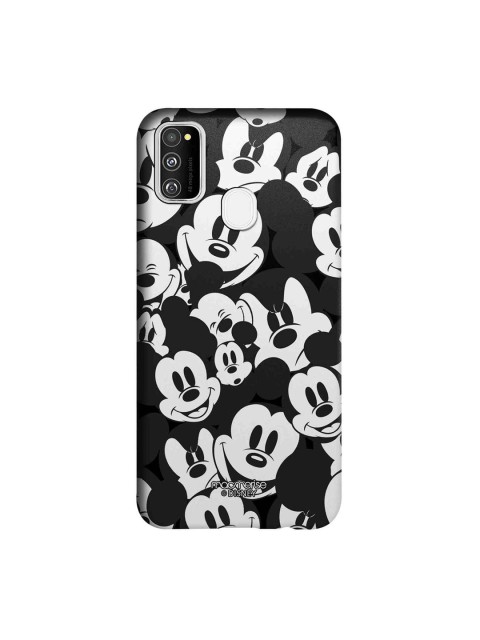 

macmerise Black & White Disney Mickey Smileys Sublime Samsung Galaxy M30S Back Case